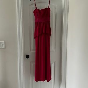 Red size 6 bcbg maxazria gown